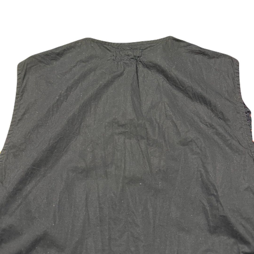 SASSAFRAS Whole Hole Vest Lサイズ 黒