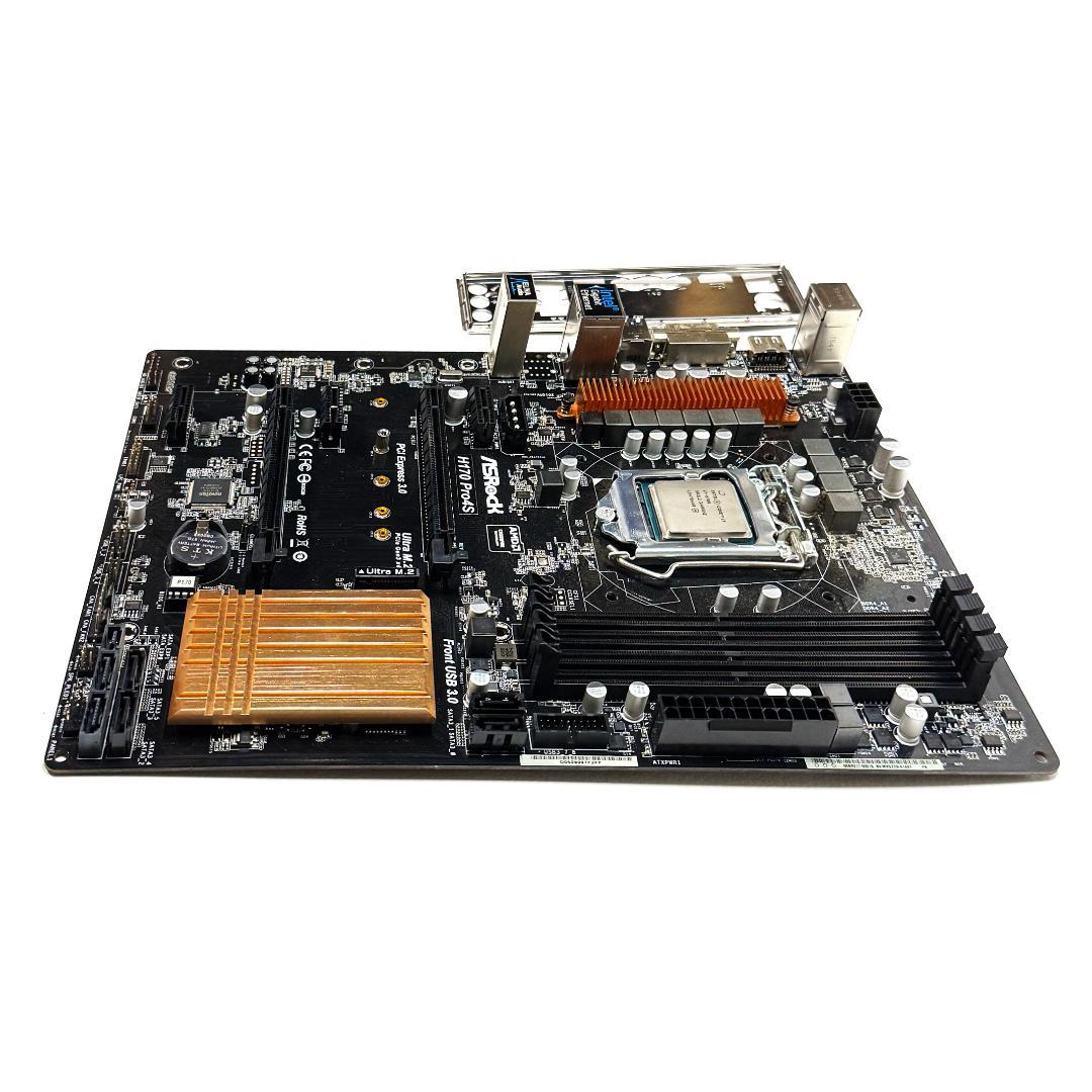 i7-6700＋ASRock H170 Pro4s マザーボードセット