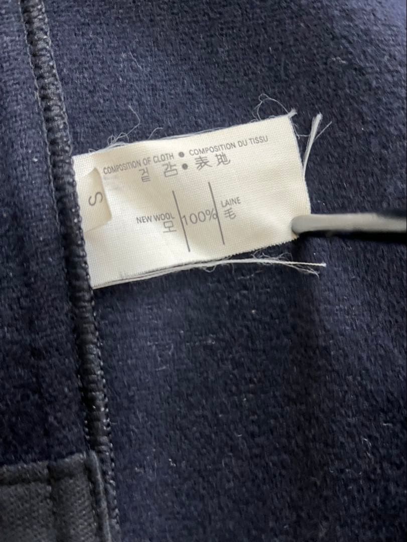 【美品】グローバーオール ヘリンボーン ダッフルコート　S サイズ大きめMも可