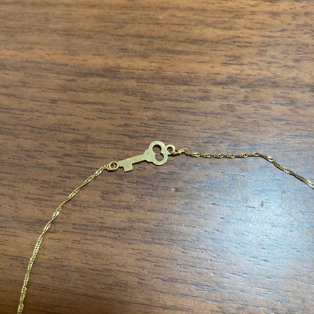 アガット agate キーモチーフ アンクレット 鍵モチーフ