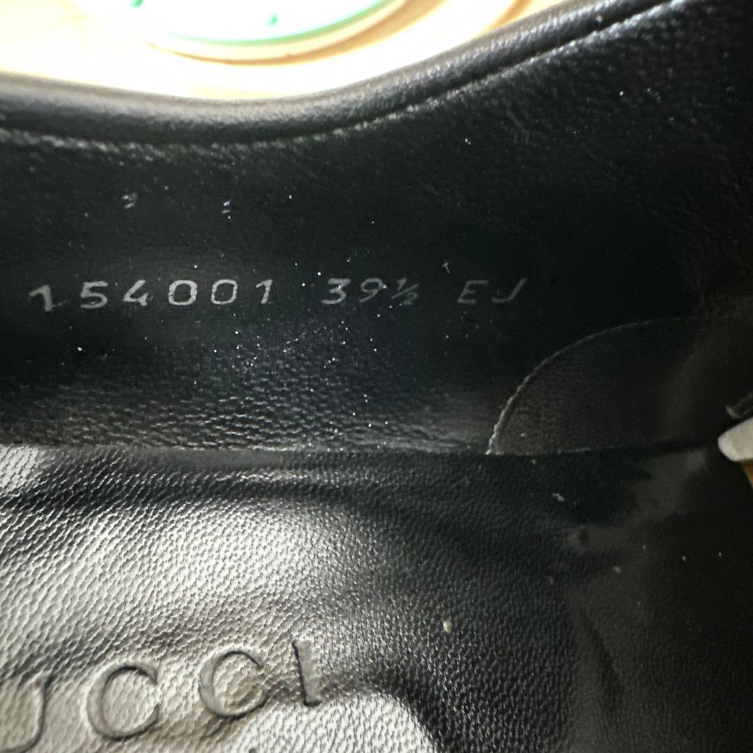 【美品】GUCCI ブラック ドレス/ビジネスシューズ