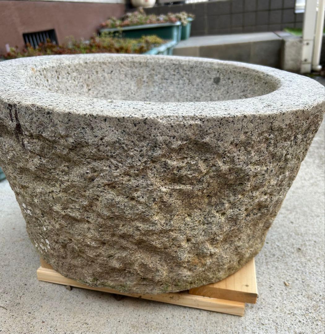 shimaaji13k ページ 餅つき 石臼 餅臼 二升用 本格派タイプ