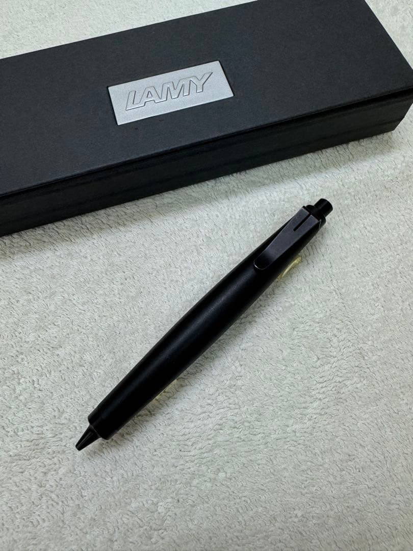 ラミー　スクリブル　ブラック　0.7mm シャープペンシル　替え消しゴム3個付き