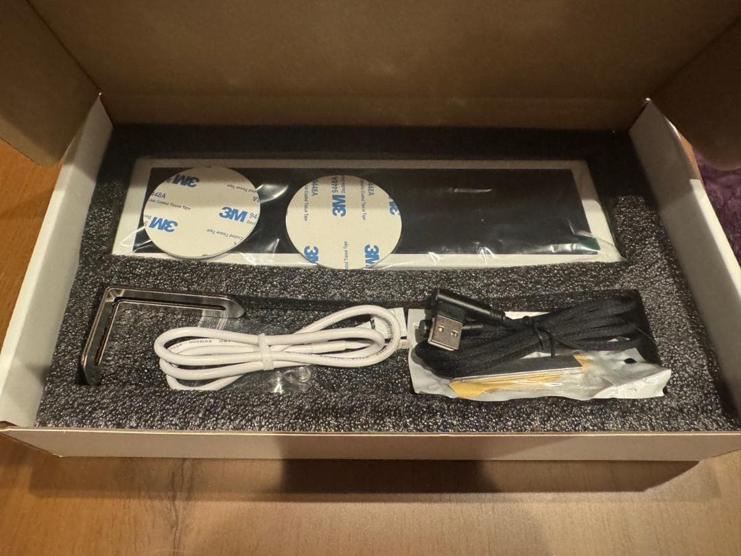 TURZX 8.8インチ USB接続 スマートスクリーン　小型モニター　ホワイト