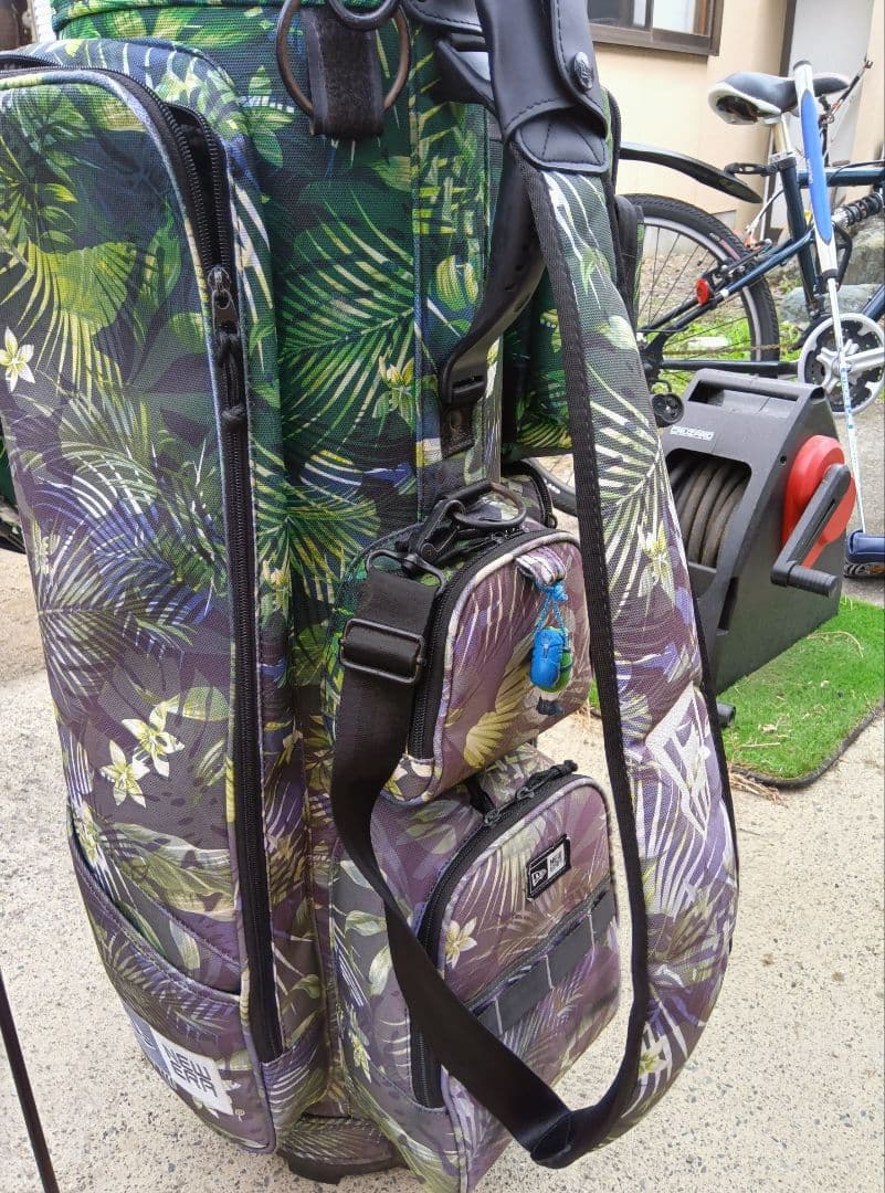 NEW ERA ニューエラ　ボタニカル　キャディバッグ　クラブスタンド２点セット