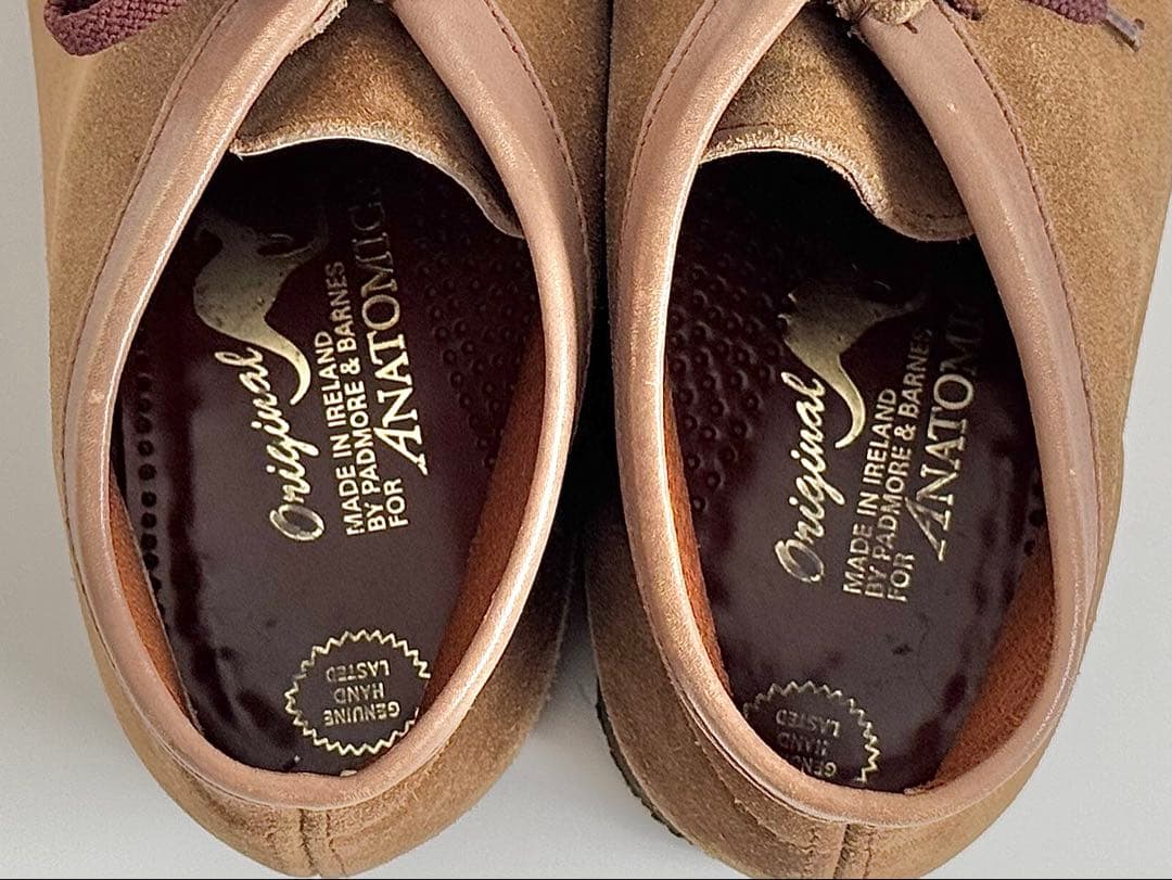 アナトミカ x Padmore&Barnes ワラビー レザー シューズ ブーツ