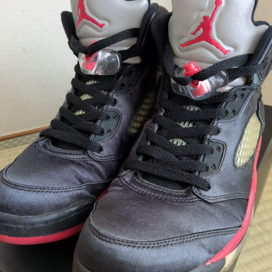 Jordan Air Jordan 5 retroサテンブラック