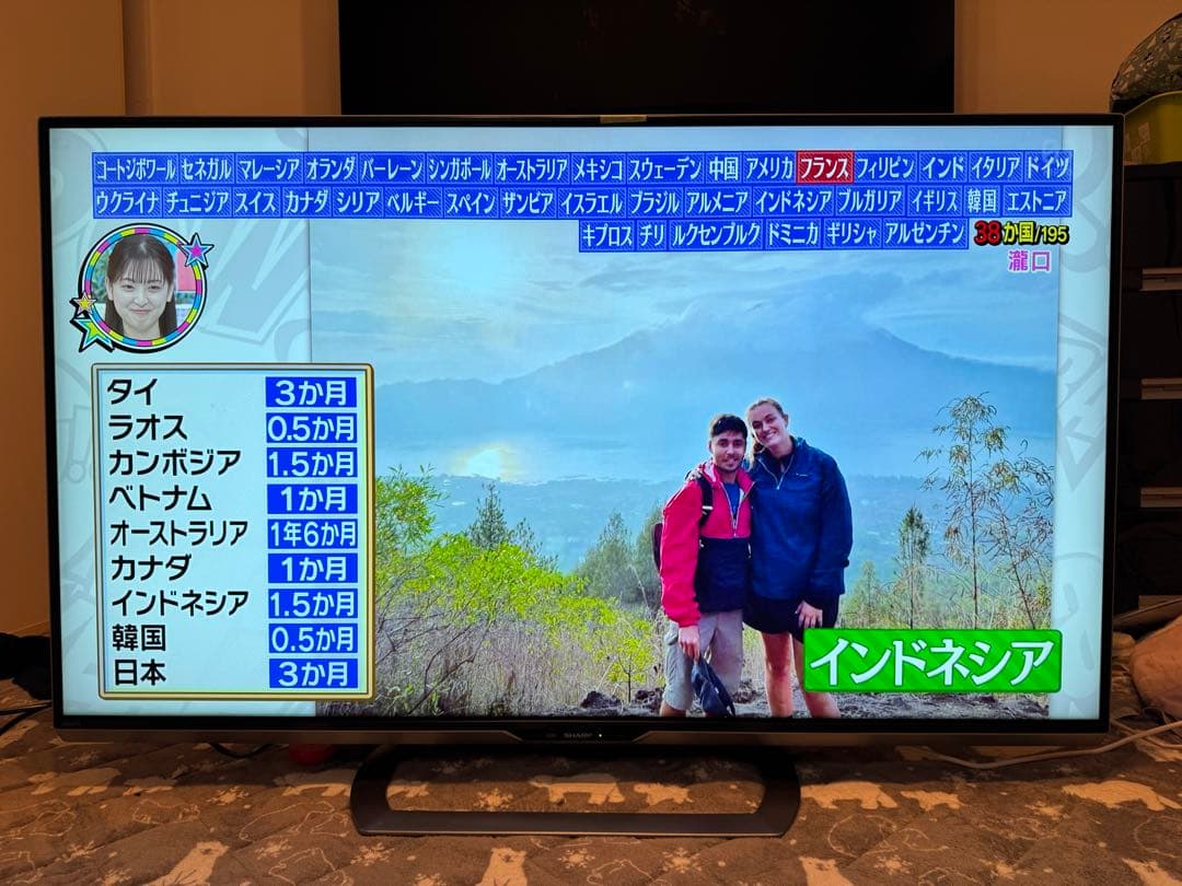 SHARP 52インチ 4K液晶テレビ LC-52US30