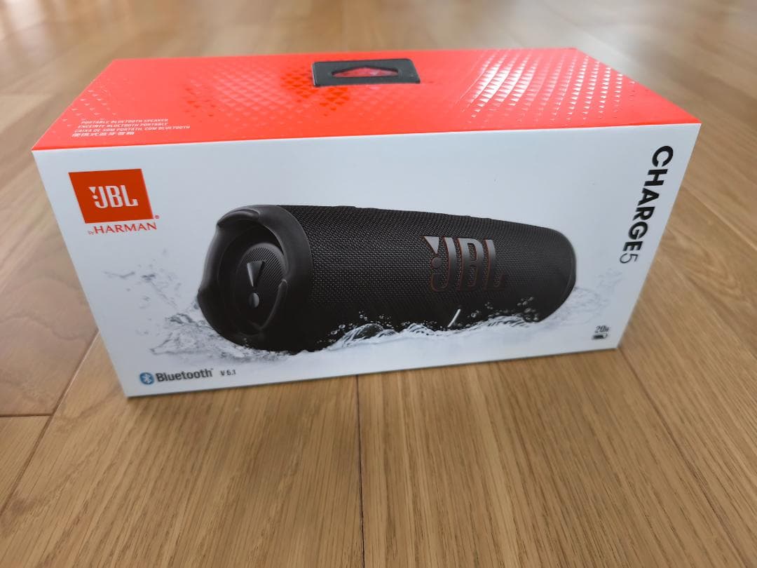 JBL Charge 5 ブラック ワイヤレススピーカー【新品】