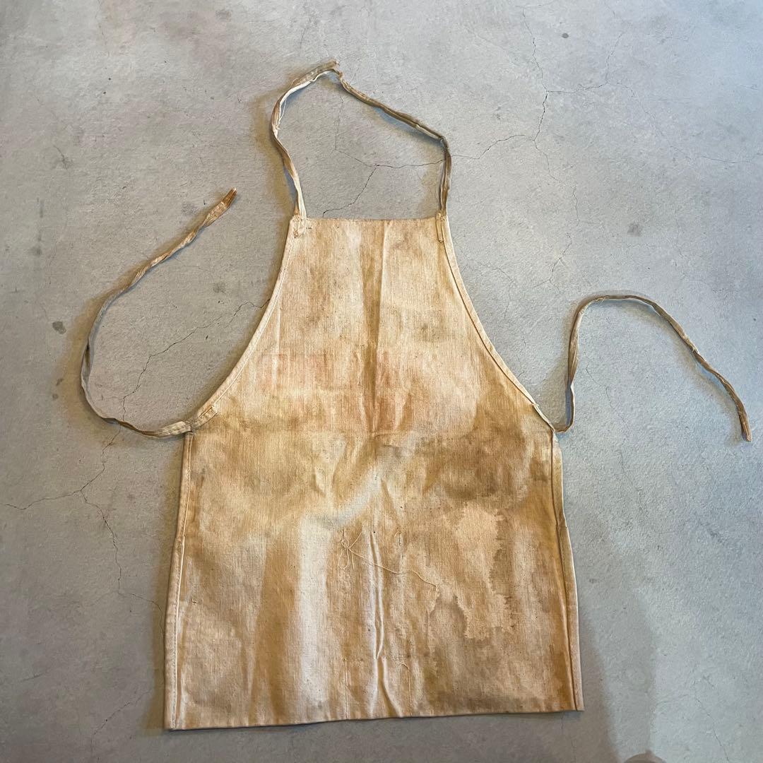 40s ワークエプロン　ビンテージ　apron vintage