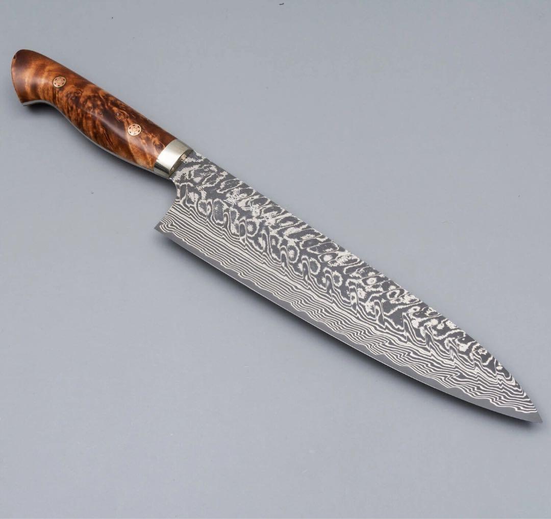 加藤 義実 金太郎　sg2 牛刀210 メイプルウッドハンドル