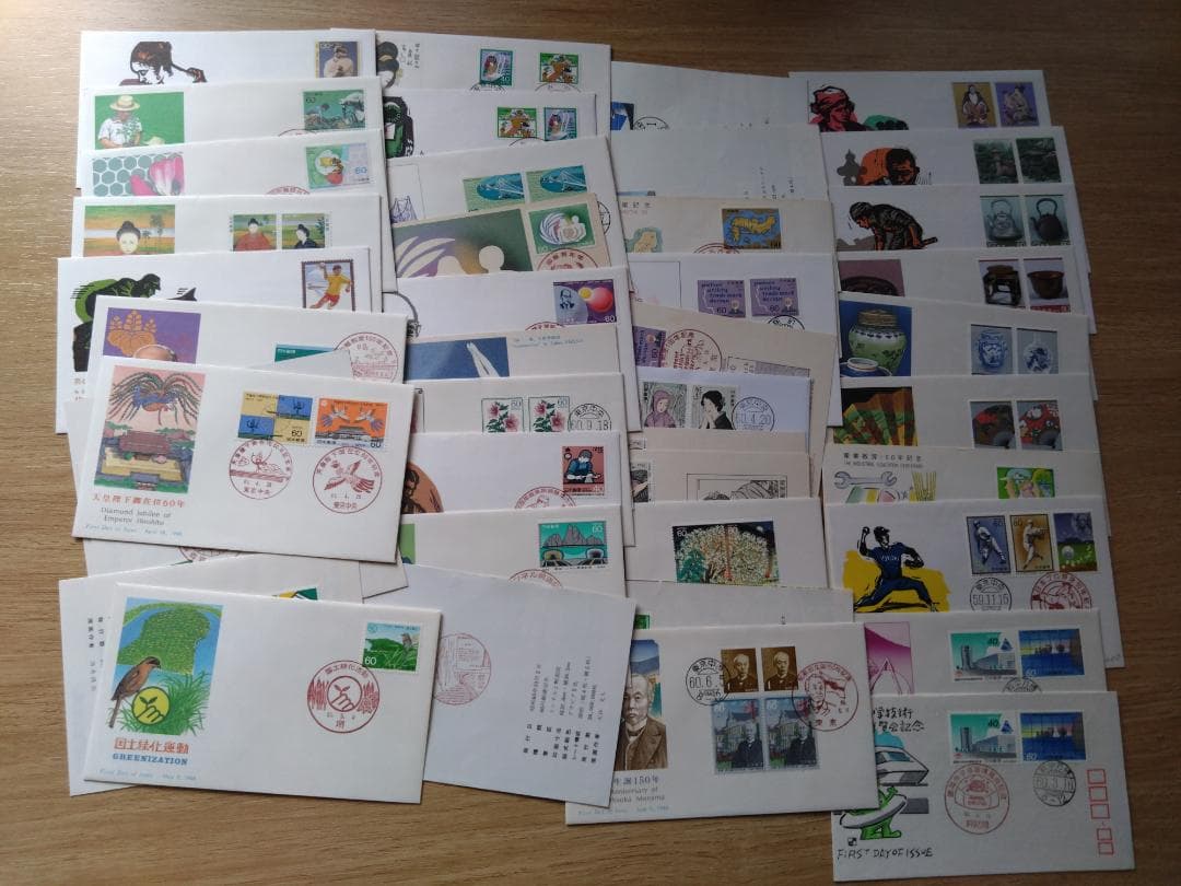 ★記念切手★初日カバー４００枚