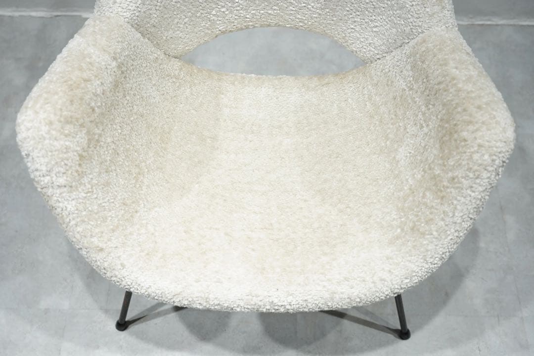 フランス　ビンテージ　アームチェア　60s’ 1人掛け椅子　アイアン