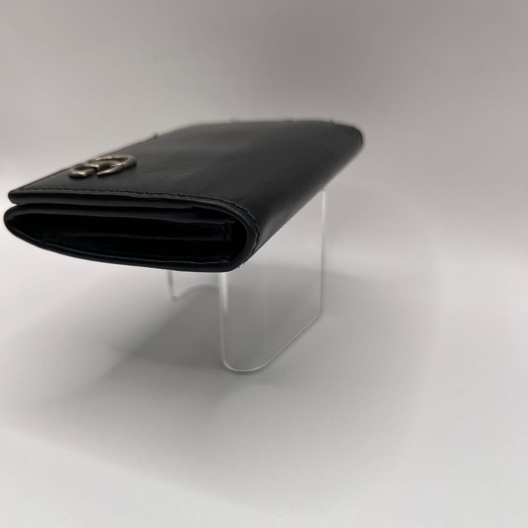 GUCCI 名刺入れ　カードケース　GGマーモント　　ブラック　665453