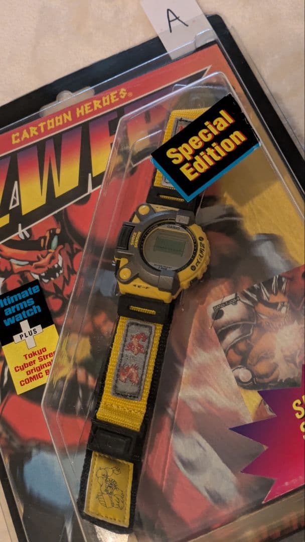 激レア CASIO サイバーマックスZWEP イエローJG-310-9T未使用A