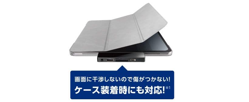 Logitec ipad用 6in1 ドッキングステーション×４台セット