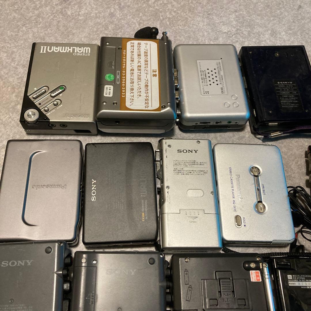 カセットプレーヤーセット　ジャンク