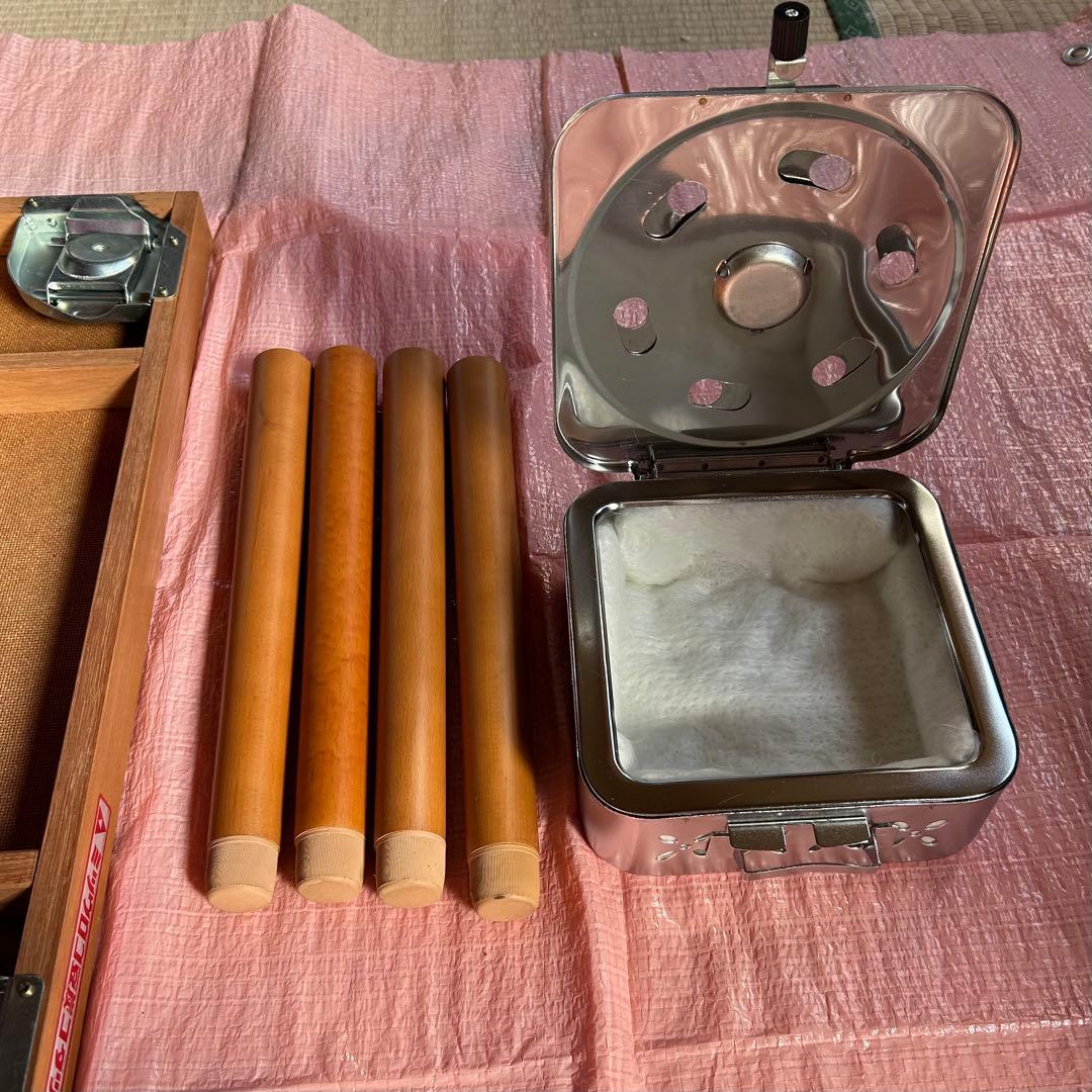 12日迄の特価❣️【訳アリ未使用】ミツウロコ　豆炭こたつ　60cm正方形