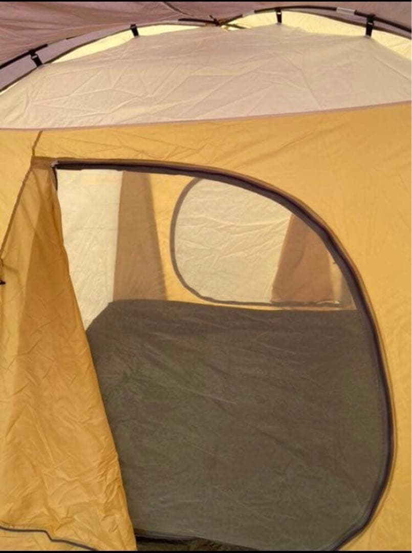 2〜3人用テントセット(テント本体、別跳ね上げポール、ペグ、グランドシート)