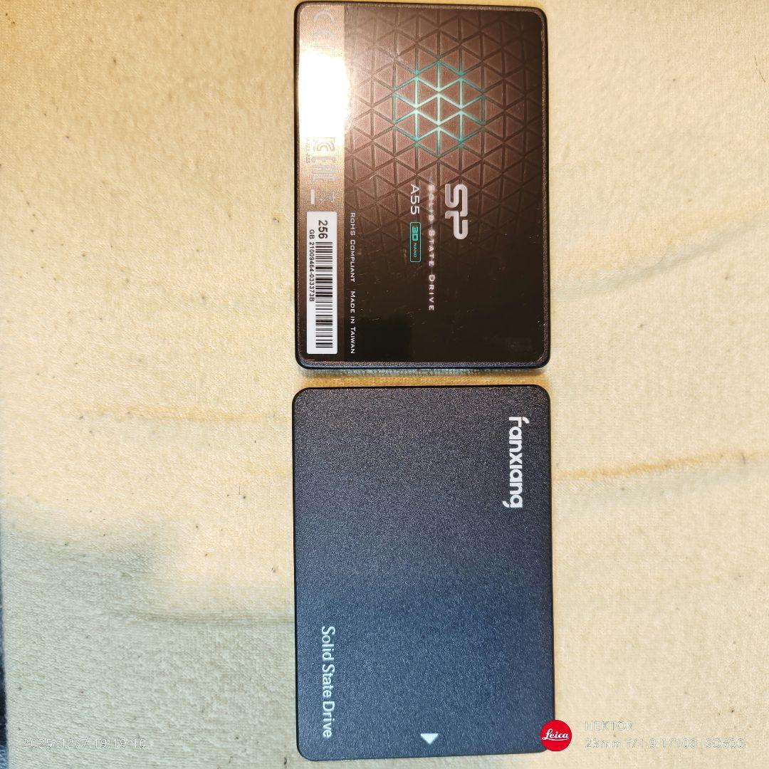 Fanxiang S101Q & SPCC 256GB SSDセット