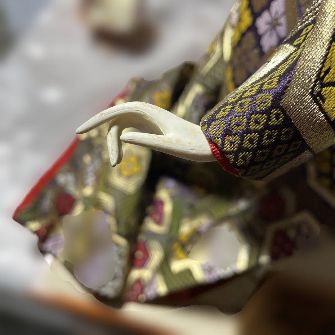 尾山人形　日本人形　ケース保存　紫峰作