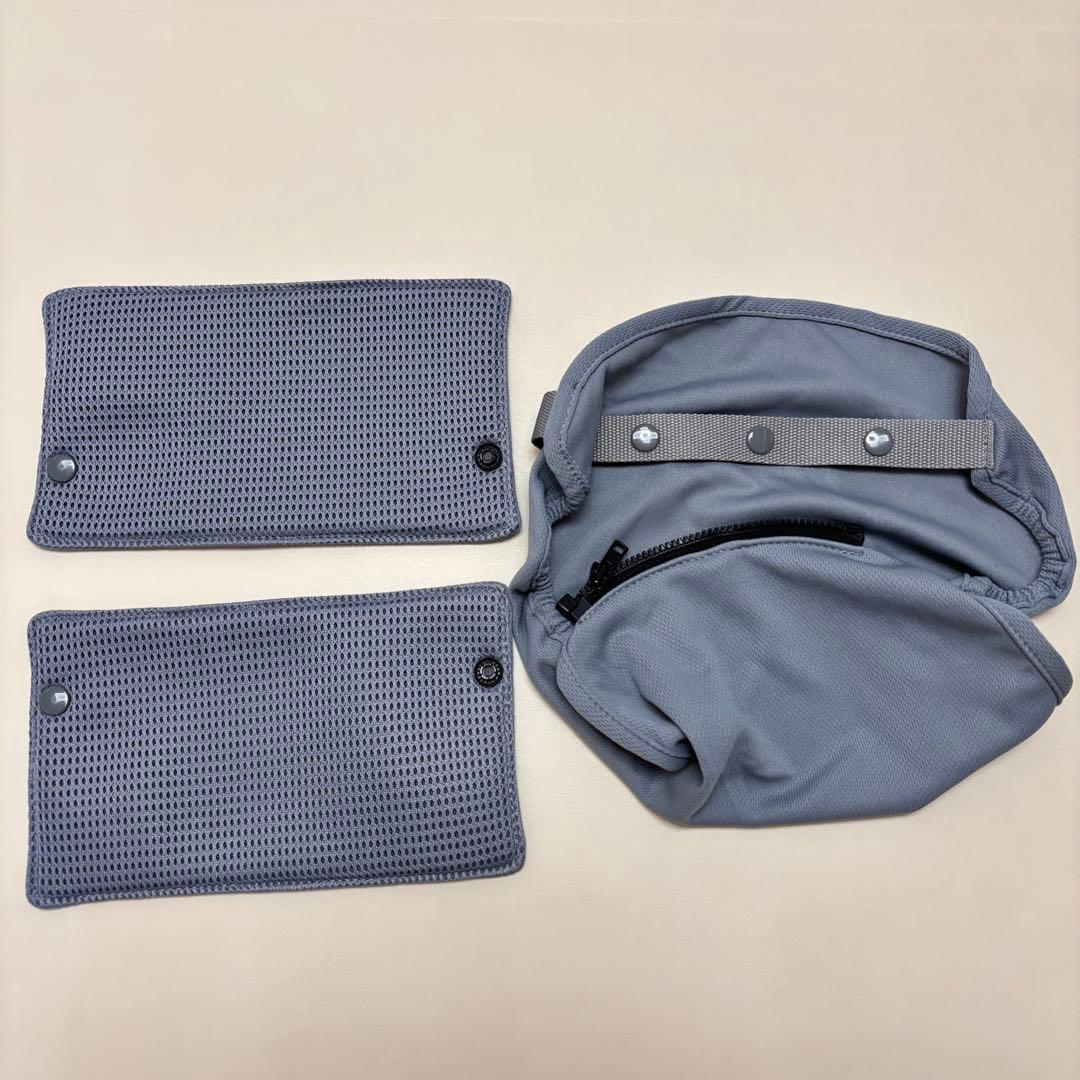 【数回使用のみ・即購入OK】Aprica アップリカ抱っこ紐ラクリスグレー