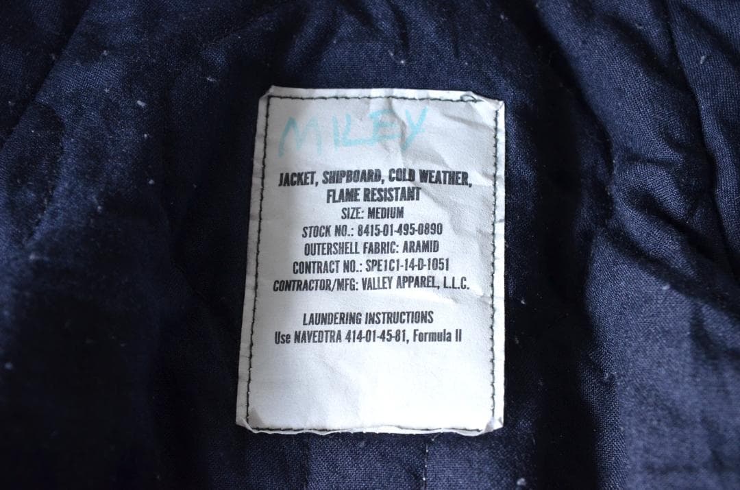 アメリカ軍 シップボードジャケット サイズM