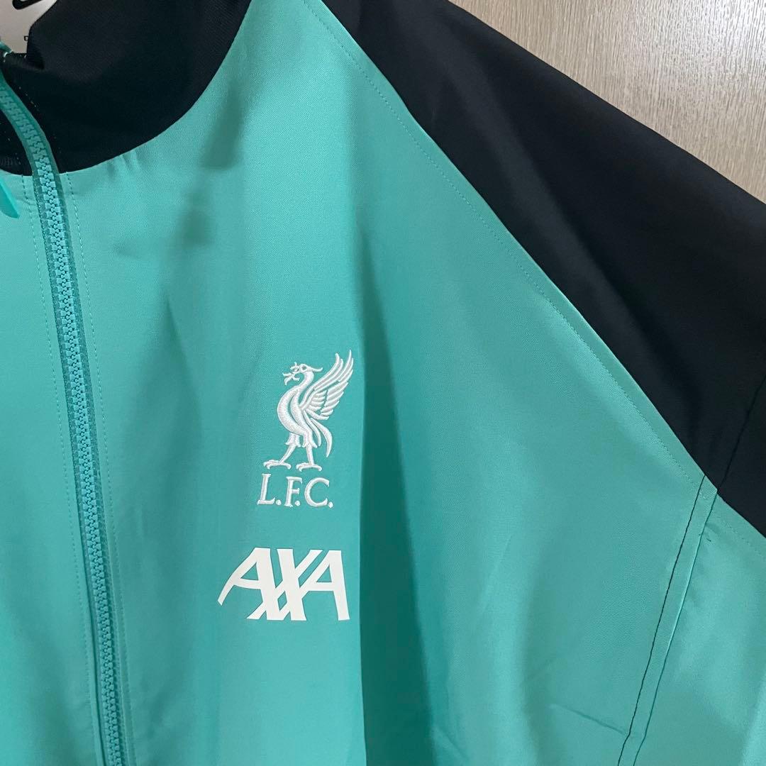 【新品未使用タグ付き✨】リバプール　アンセムジャケット　Lサイズ　グリーン