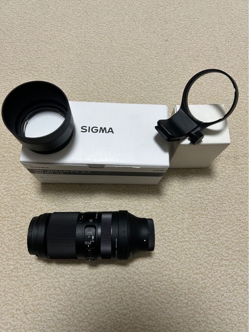 美品　SIGMA 100-400mm F5-6.3 ソニーEマウント用