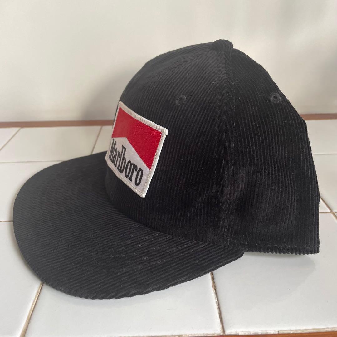 Marlboro マルボロワッペン　トラッカーキャップ コーデュロイ　２個セット