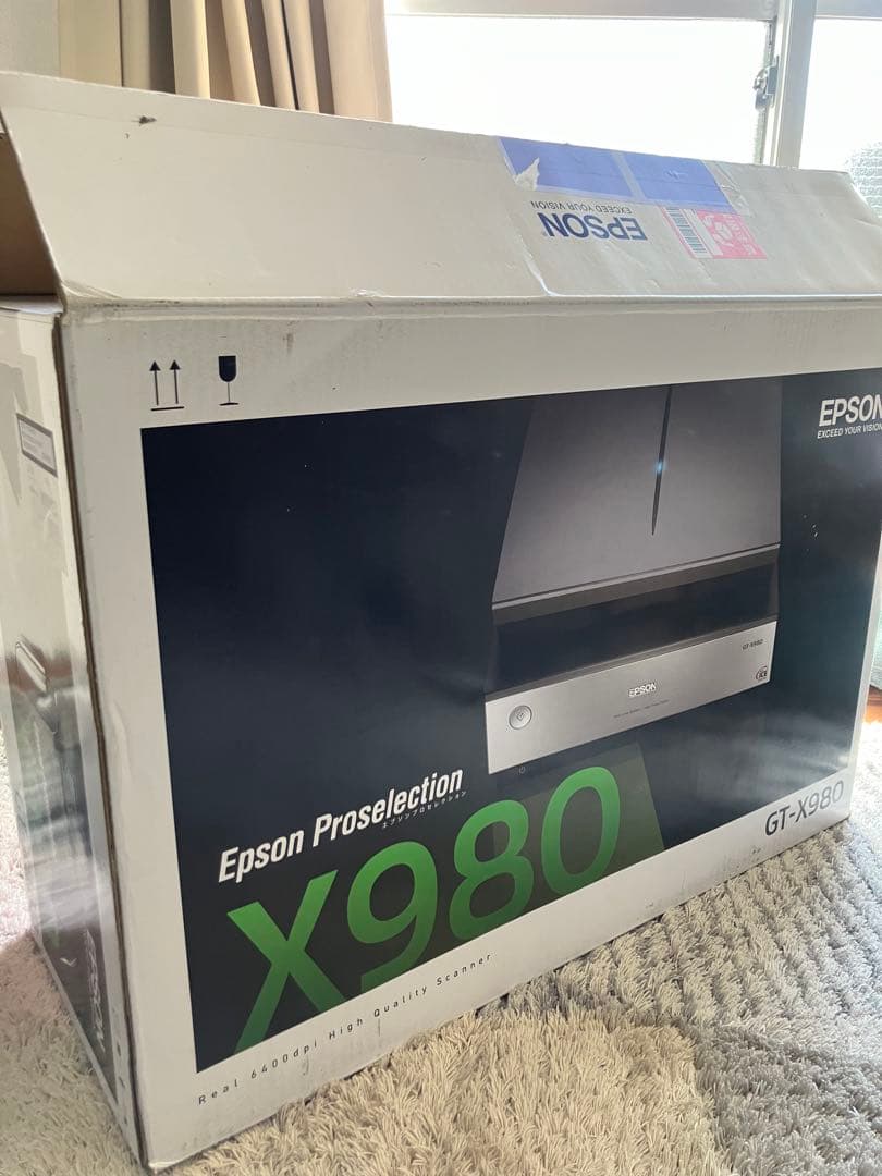 【未使用】Epson GT-X980 フラットヘッドスキャナー