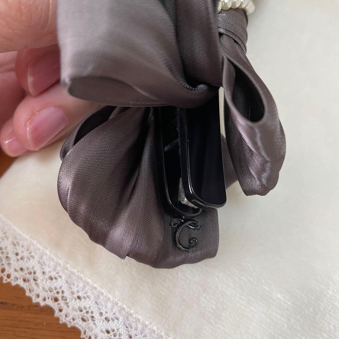 【美品】コンプレックスビズ Complex Biz バナナクリップ グレー