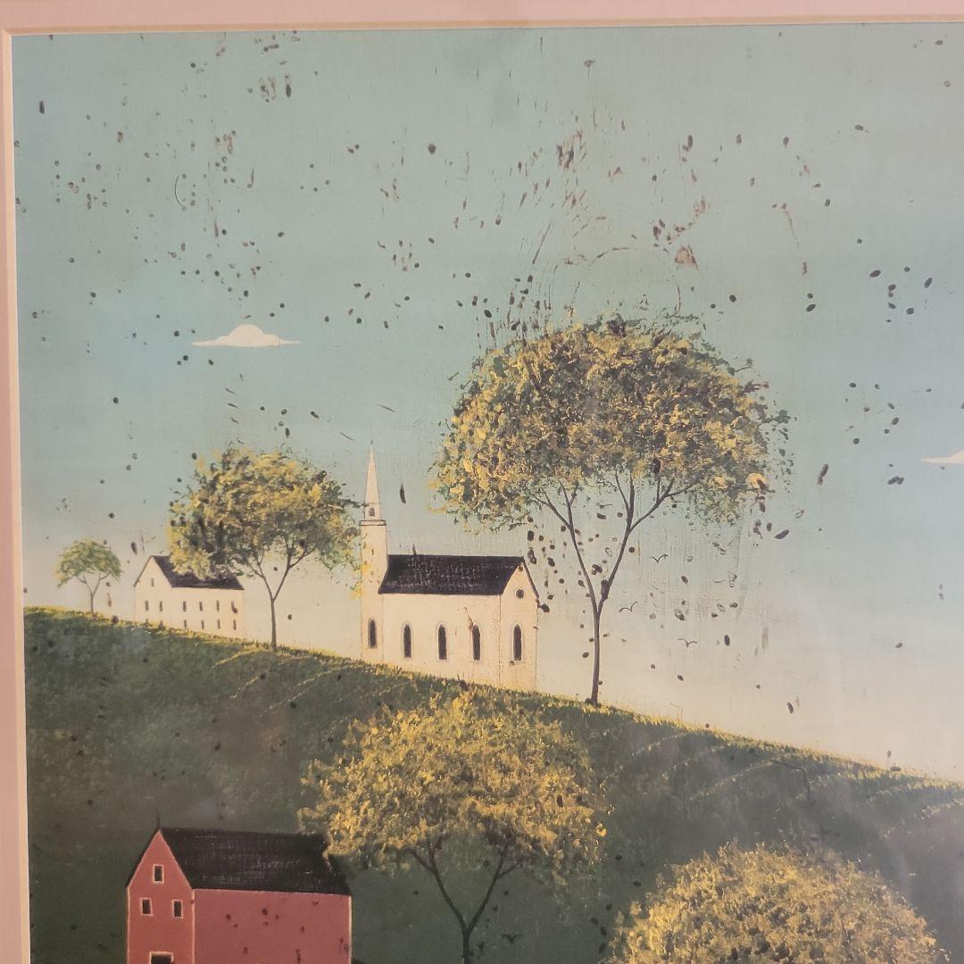 Warren Kimble 風景画 フォークアート