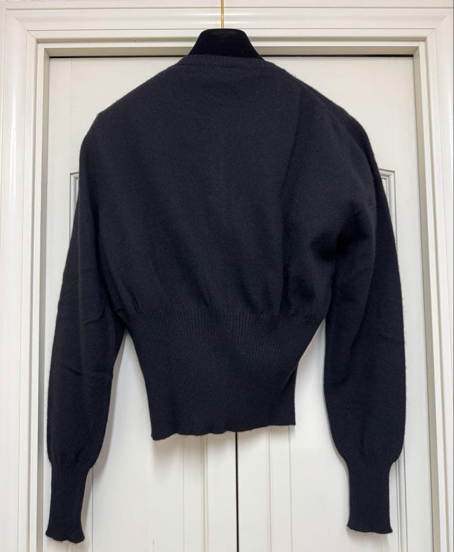 ヴィンテージ　グッチ　アンサンブル　トップス　カシミア　ブラック