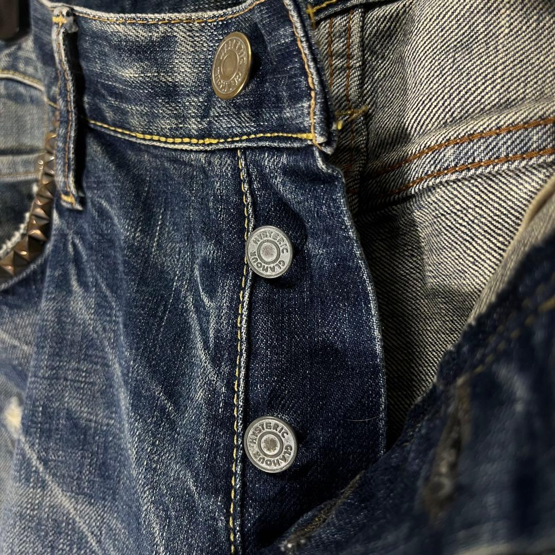 k*u様 HYSTERIC GLAMOUR × XXX コラボ デニムパンツ