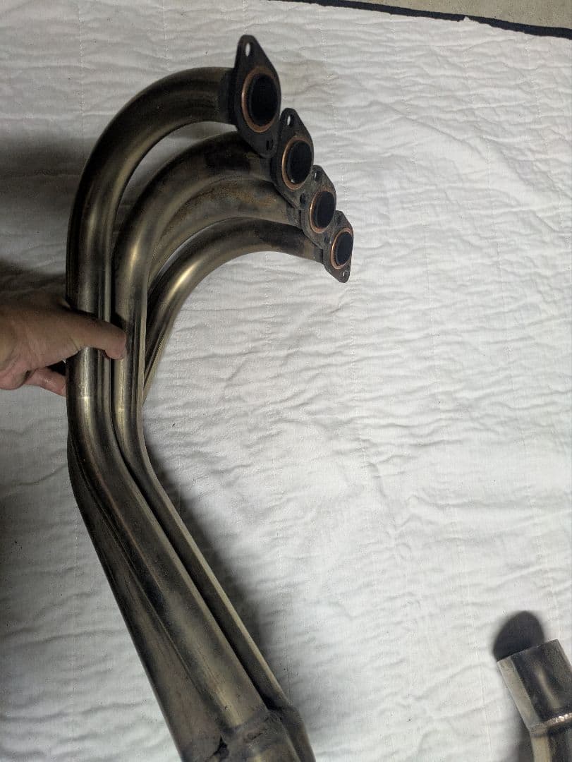 バリオス　１型　アサヒナレーシングマフラー　フルエキ