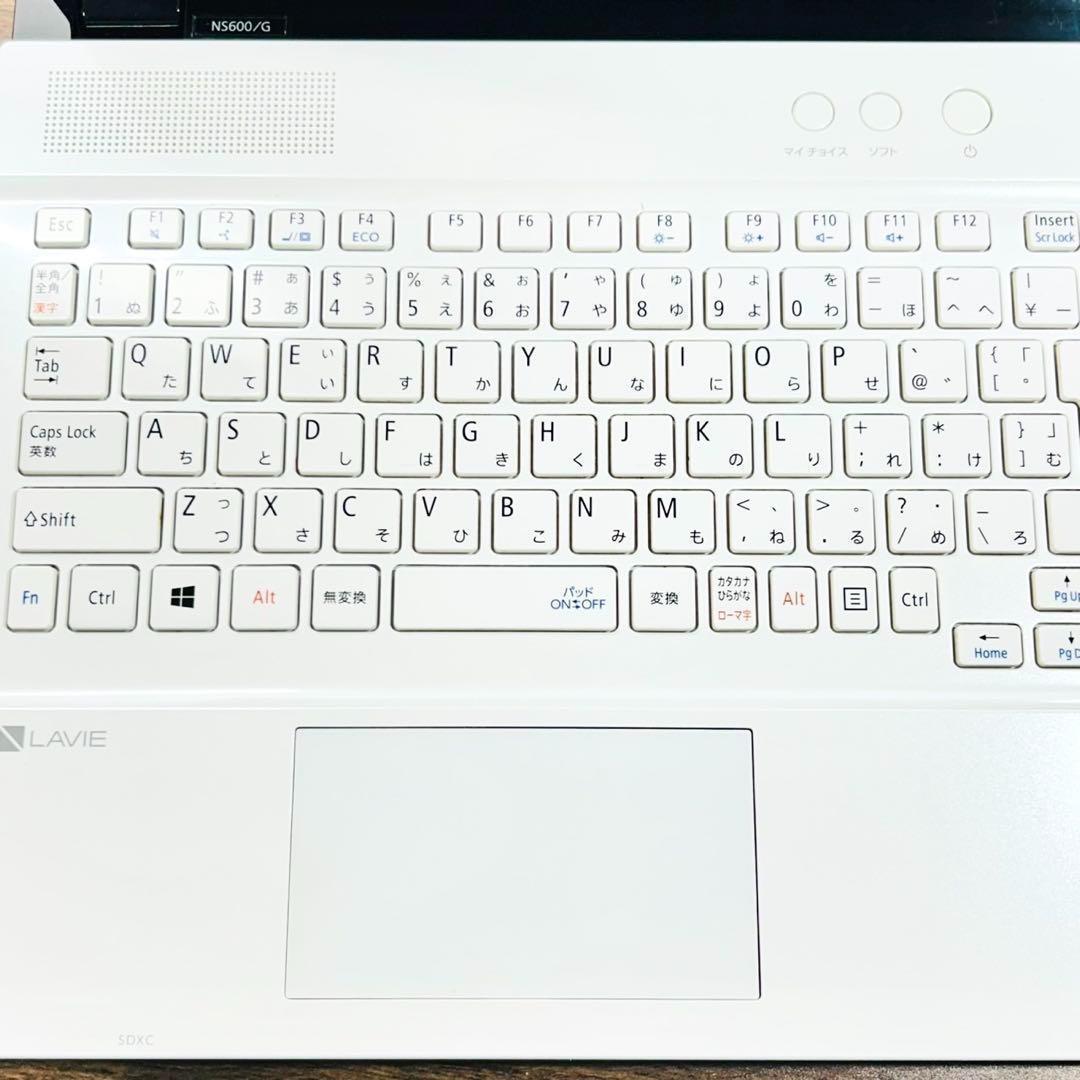 美品★SSD1TB/32GB/corei7 NECノートパソコン 動画編集初心者