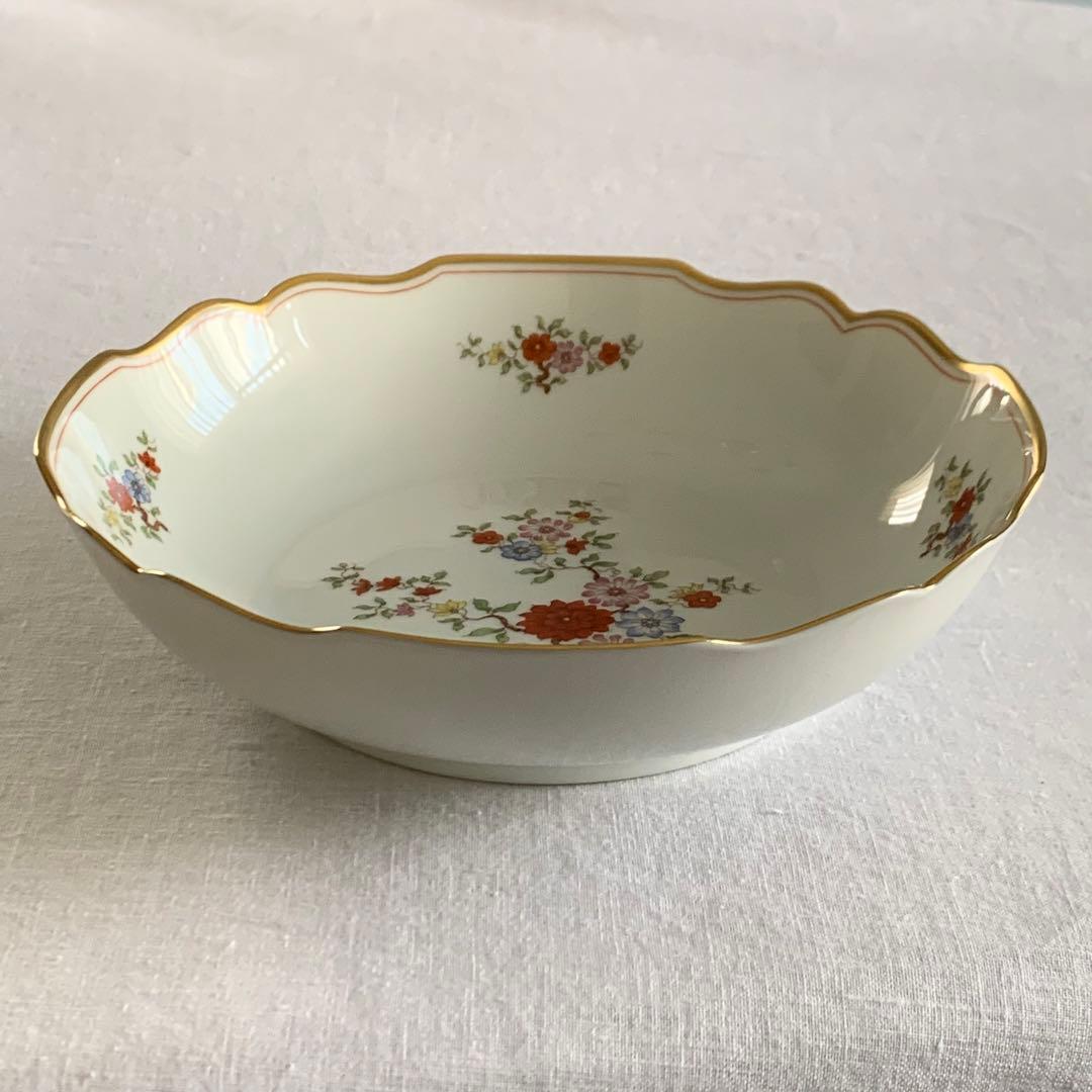 アウガルテン　カラフルシノワズリ　深皿  サラダボウル