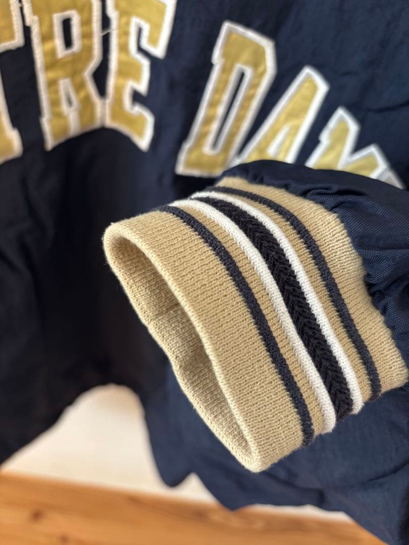 【美品】Champion ノートルダム大学 Vネックウェア