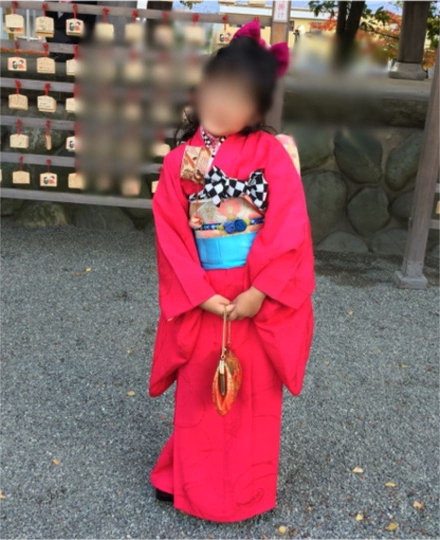 七五三　着物　7歳