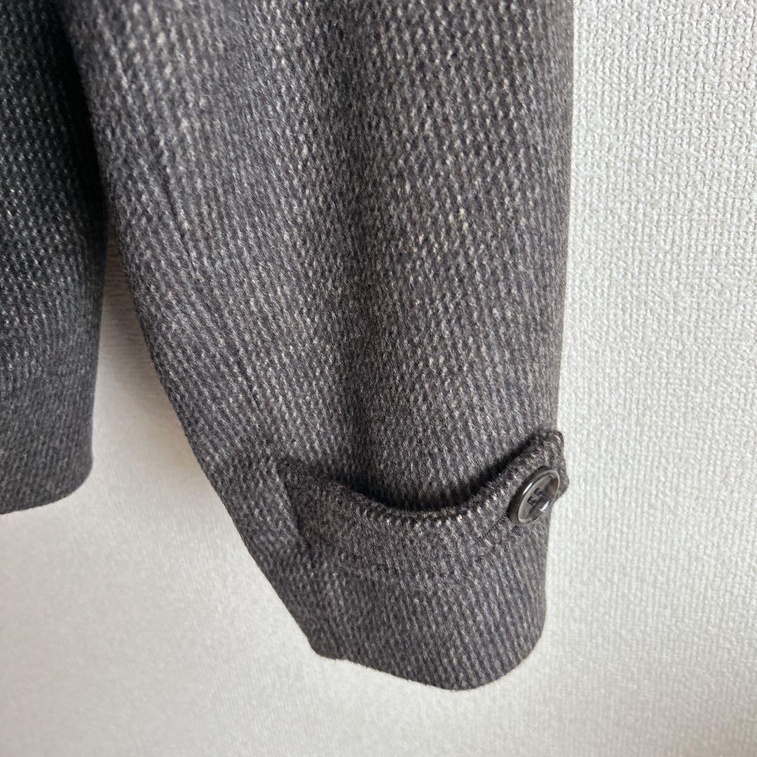 【framework】23AW ピンチェックバルカラーショートコート