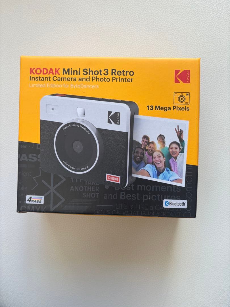 Kodak Mini Shot 3 Retro インスタントカメラ