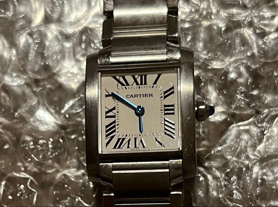 【うるるん】Cartier タンク フランセーズSM レディース