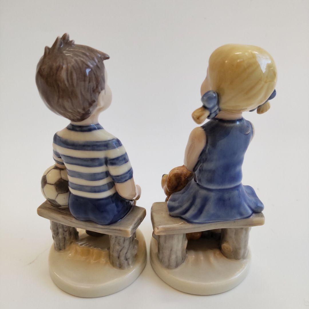 美品 ロイヤルコペンハーゲン フィギュリン フレデリック エマ ミレニアムモデル