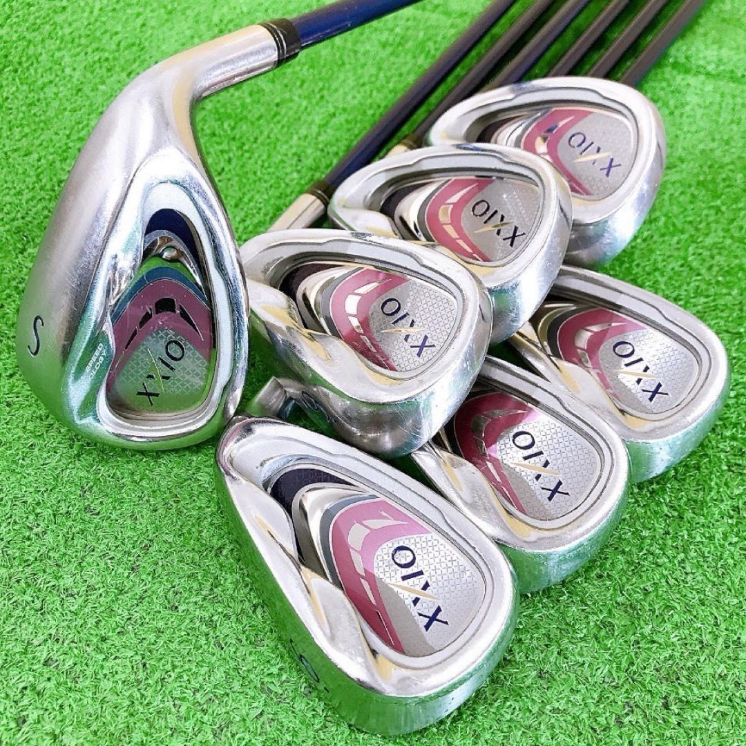 テ35★ゼクシオナイン 7本レディースアイアンセットL MP900L XXIO9