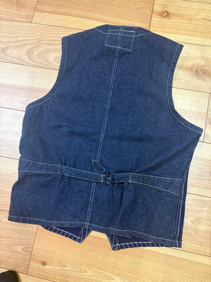 SUGAR CANE ウォバッシュ柄ベスト