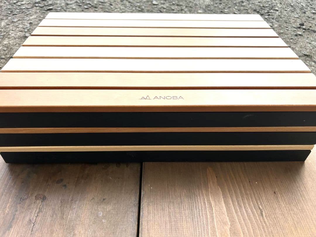 ANOBA 2トーンウッドラック3段 オシャレサイトに 人気！