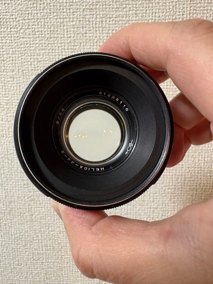 Helios 44-2 58mm f/2 M42レンズ　ヘリオス