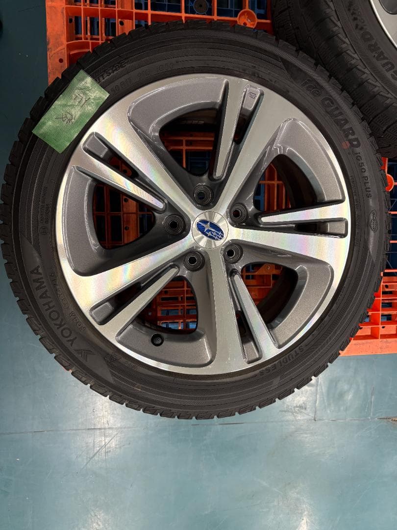 スバル純正 17インチ 215/50R17 スタッドレス ホイールセット