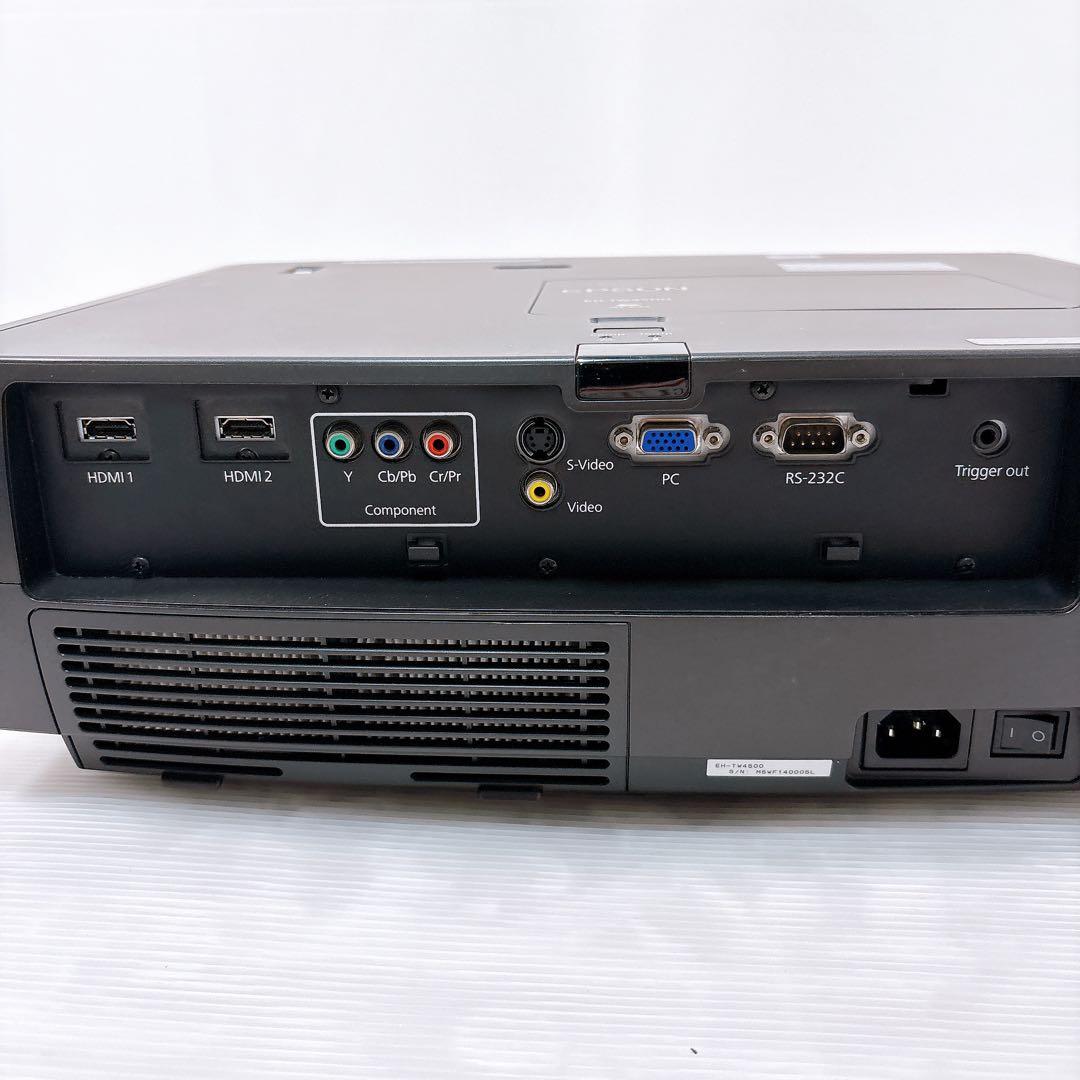 【極美品】 EPSON EH-TW4500 ホームシアター プロジェクター